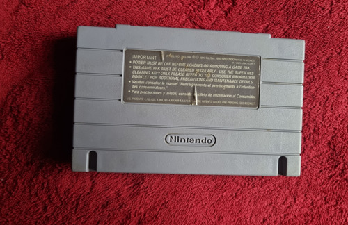 Super Mario Rpg Snes Cartucho Original Guardando Partida (Usado)