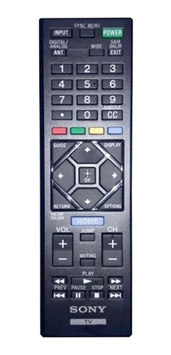 Control Remoto Sony Rmt-tx110b Tv Sony Bravia