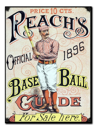 #1184 - Cuadro Decorativo Vintage - Baseball Poster Retro