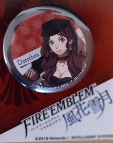 Pin Dorothea Oficial Fire Emblem Three Houses 