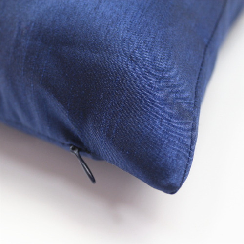 Zh 45x45cm Funda Cubierta Almohada Cojín Sofá Tela Seda