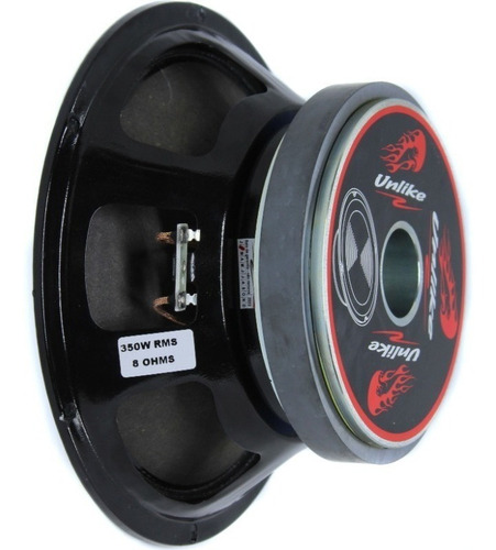 Alto Falante Unlike Woofer 12 Poleg. - Médio Grave - 350wrms Cor Preto