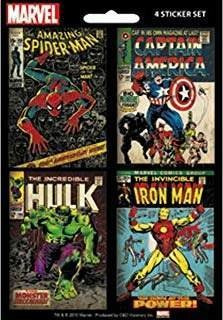 Marvel Comics Mini Sticker Pack  Envío Gratis