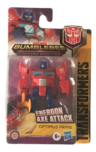 Optimus Prime Energon Axe Attack Transformers Cyberverse 9cm