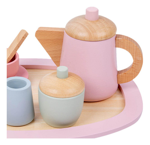 '' Taza Y Plato De Café De Madera For Cocinas