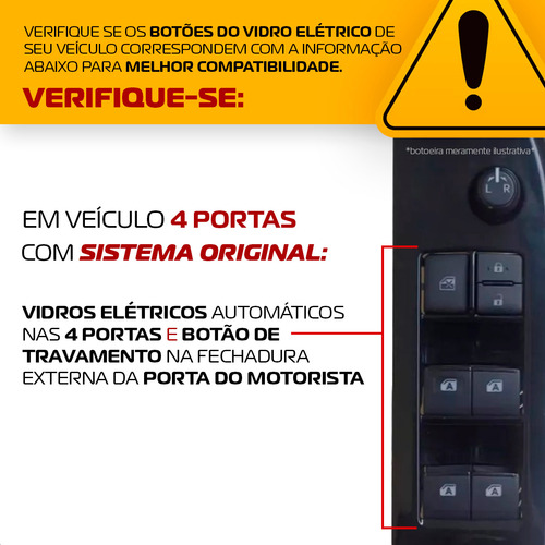 Módulo Subida Vidro + Fechamento Teto Solar Onix Plus 20 21