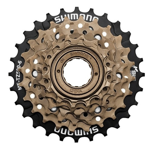 Piñon Shimano Atornillado 6v. (14-28d) Mf-tz500 Tourney