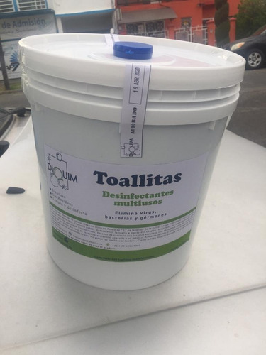 Toallas Desinfectantes Multiusos C/550 Piezas