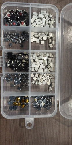 Kit Pulsadores Smd 250 Unidades Power Boton