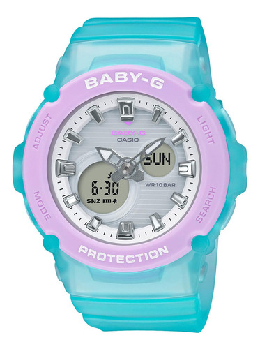 Reloj Baby-g Bga-270-2a Resina Mujer Celeste