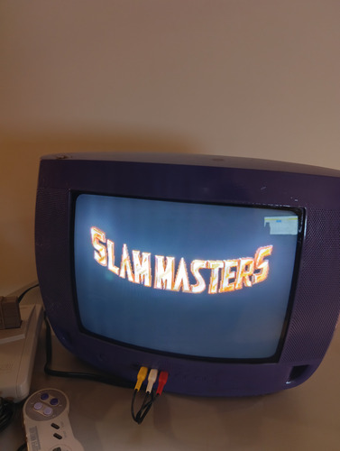 Snes Juego Saturday Night Slammasters Genéric Super Nintendo (Usado)