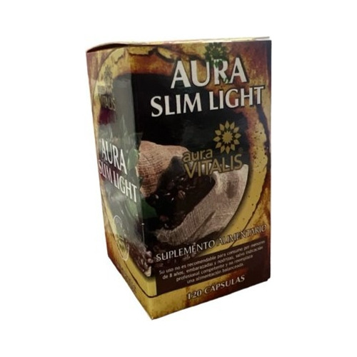 Aura Slim Light Potente Quemador De Grasa X120 Capsulas 