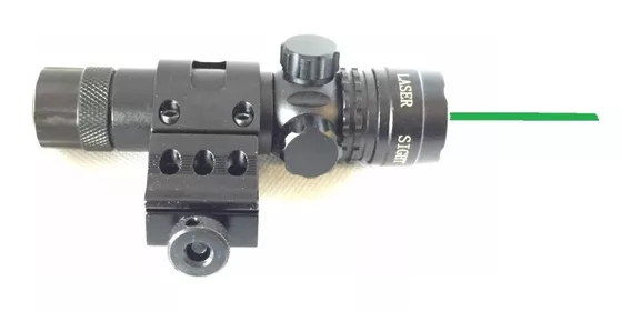 Montura Tactica Mira Laser Verde Riel 20mm Picatinny