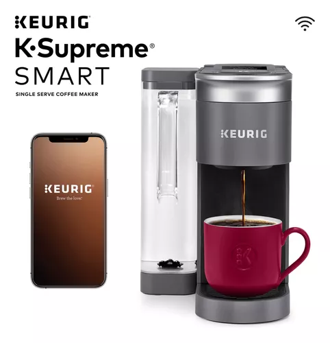Keurig K-supreme Smart - Cafetera Inteligente, Tecnología . Color Gris