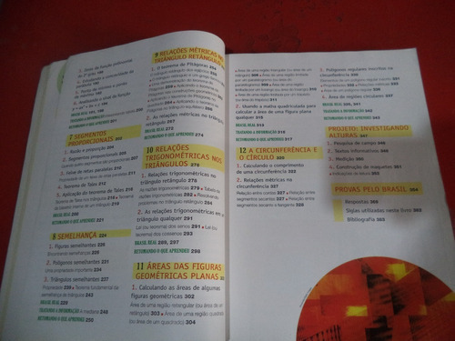 A Conquista Da Matemática 9 - Livro De Giovanni & Castrucci - Editado Em 2012 (Usado)