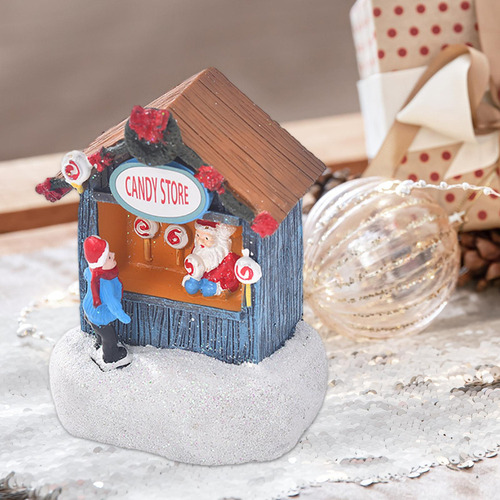 Estatua De Adorno De Navidad De De Navidad Para Sala De
