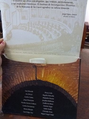 Tributo De Artistas Plásticos Argentinos Manzana De Las Luce (Usado)