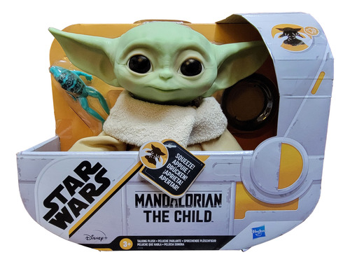 Baby Yoda Con Sonidos Hasbro Peluche The Mandalorian