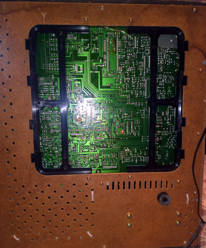 Modular Fisher Mod. Mc-735.(ver Descripción) Es Para Reparar Negro Y Cafe 56 W