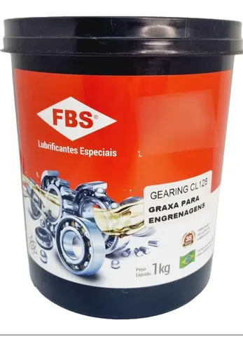 Fbs Graxa Industrial Modelo Gearing Cl128 | MercadoLivre