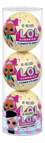 Muñecas Sorpresa L.o.l. Confetti Pop Pack 3 Beatnik Babe -