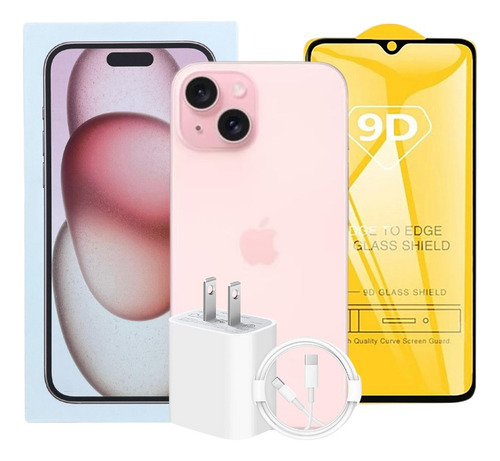 Apple iPhone 15 Plus (128 Gb) - Esim Rosa Con Caja Original (Reacondicionado)