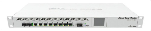 Router MikroTik Cloud Core CCR1009-7G-1C-1S+ blanco 100V/240V