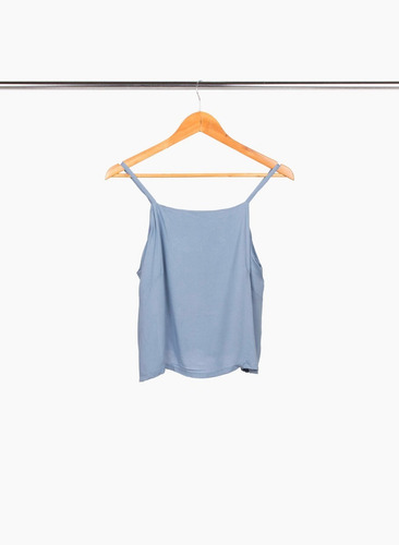 Imagen 2 de 3 de Musculosa Nano Corta Crepe Viscosa Lily #5723