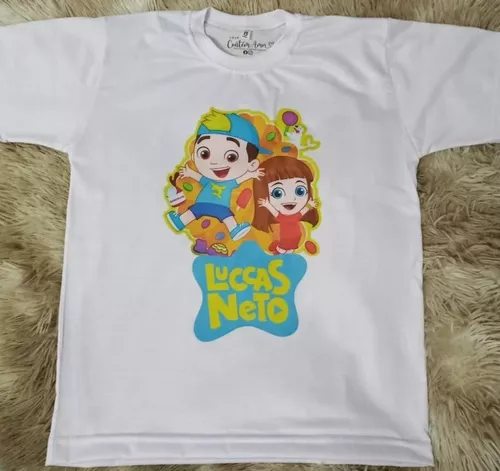 Camisa Luccas Neto Infantil com Preços Incríveis no Shoptime