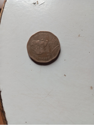 Moneda De $50 Pesos Error De Chiie 