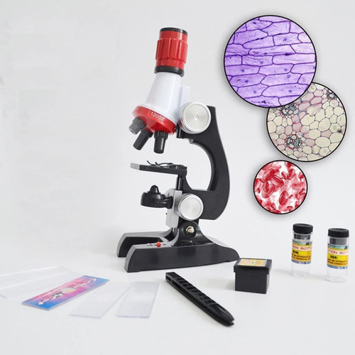 Homyl Kit De Microscopio Principiante C2121 (100x 400x 1200x