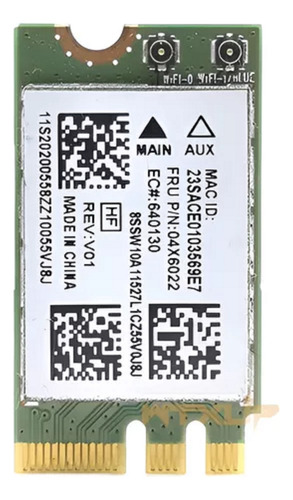 Placa Wireless Interna Wifi & Bluetooht 4.0 Qcnfa335 Lenovo