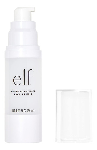 Primer facial Elf Face Primer para todos os tipos de pele, com infusão de tons minerais, 30 ml