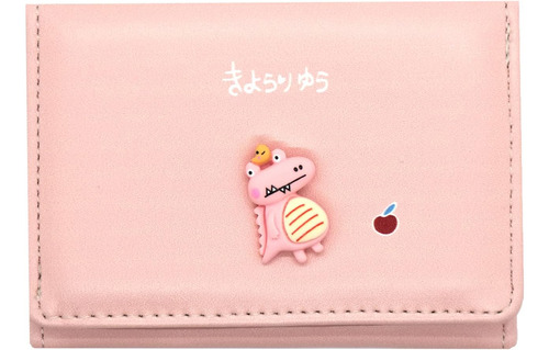 Linda Cartera De Dinosaurio Para Mujeres Y Niñas, Monedero P