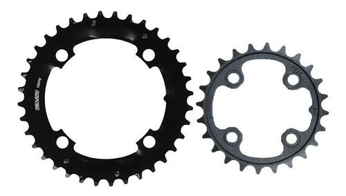 Kit Coroa Sram Truvativ 36 X 24 Bcd 104 / 64 X0 X9 X7 2x10