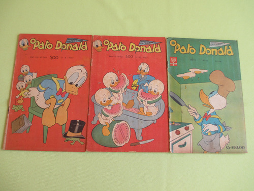 Pato Donald - Lote 26 Hqs Raras Editora Abril (Usado)
