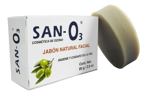 Jabón Ozonizado Facial - 100% Natural