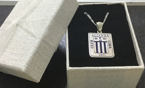Collar Dije Cadena Alianza Lima En Plata 950