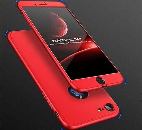Imagen 4 de 6 de Carcasa Para iPhone 7/8/se 2020 360° Marca - Gkk + Mica