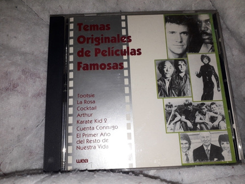 Cd Temas Originales De Películas Famosas 