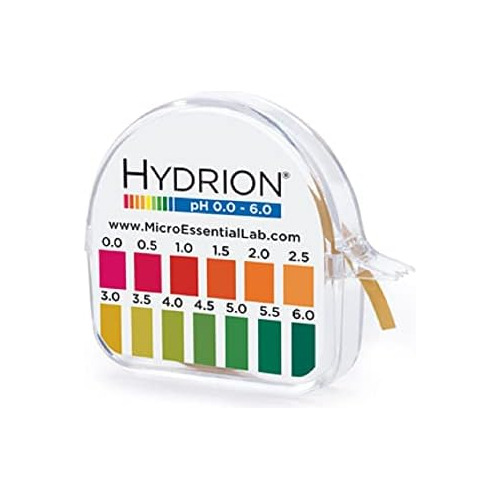 Dispensador De Papel De Ph Hydrion S/r 0.06.0 Rango De ...