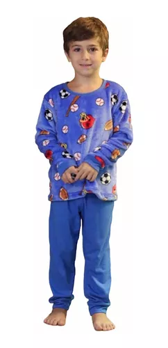 Pijama Invierno Niño Peluche Osos Donna Mia 2368-20