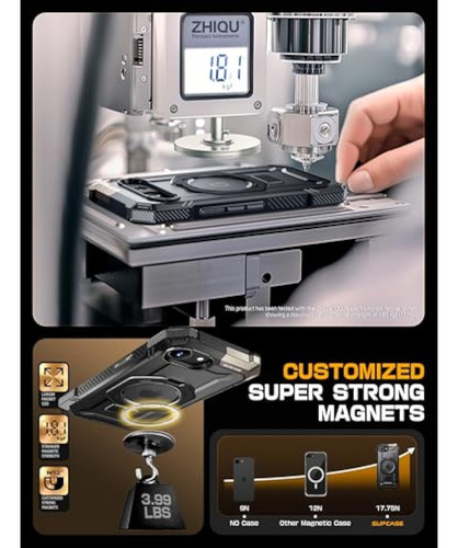 Capa Supcase Para iPhone 16e Com Suporte (unicórnio)