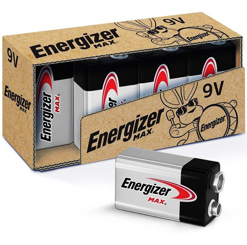 Baterias 9v Energizer Max Alcalina Caja De 12. Distribuidora