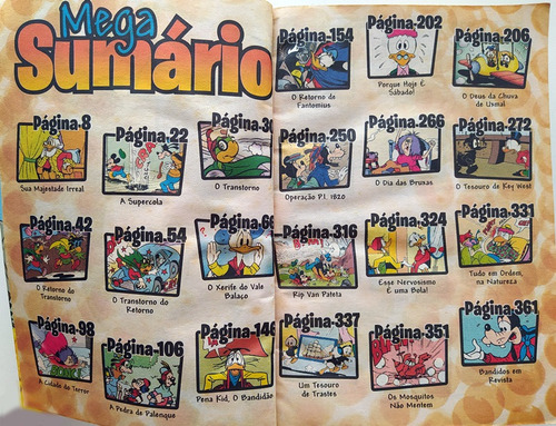 Gibi: Mega Disney, No 1 - Editora Abril, Disney, Ano 2012 (Usado)