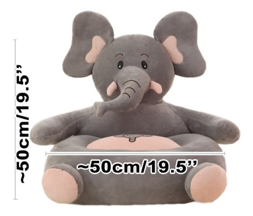 Linda Silla Sofá Puff Pato De Peluche Para Bebés Y Niños