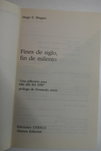 Fines De Siglo, Fin De Milenio: Una Reflexión Para Másc217 (Usado)