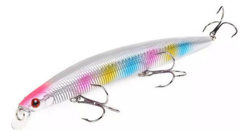D Lote De 10 Iscas Artificiais Para Pesca Marítima, 18 Cm,