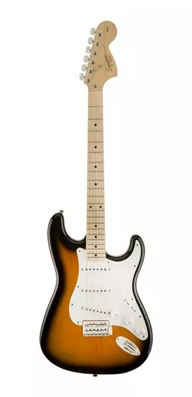 Guitarra eléctrica Squier by Fender Affinity Series Stratocaster de álamo 2-color sunburst brillante con diapasón de arce