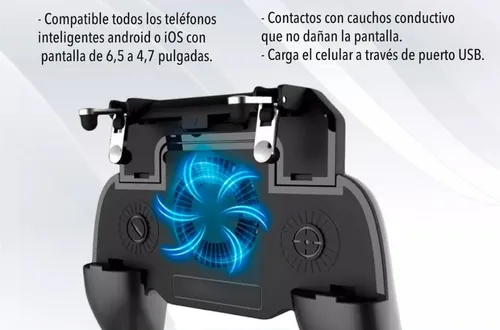 Gamepad Joystick Celular Gamer Con Refrigeración Power Bank | MercadoLibre